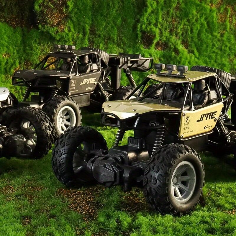 All-Terrain 6WD RC Rock Crawler - High-Speed Off-Road Stunt Vehicle