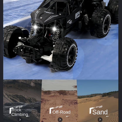 All-Terrain 6WD RC Rock Crawler - High-Speed Off-Road Stunt Vehicle