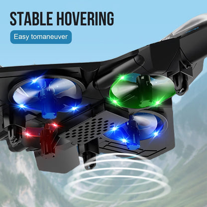 V-17 RC Stunt Fighter Jet - LED Lights & 360° Spin