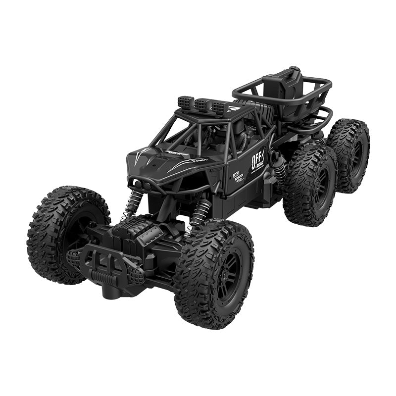 All-Terrain 6WD RC Rock Crawler - High-Speed Off-Road Stunt Vehicle